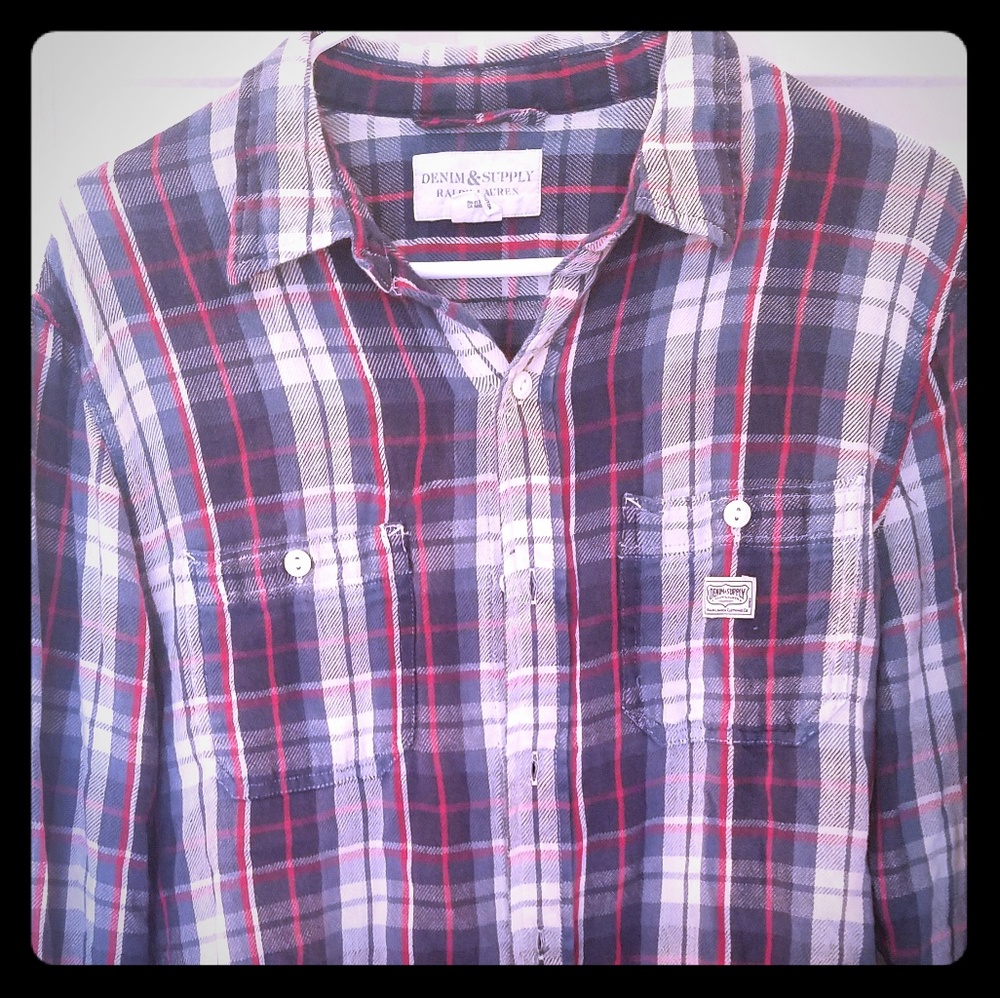 Button down long sleeve shirt